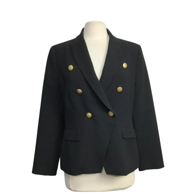 Perri Cutten Womens  Size 14 Double Breasted Britt Jacket 