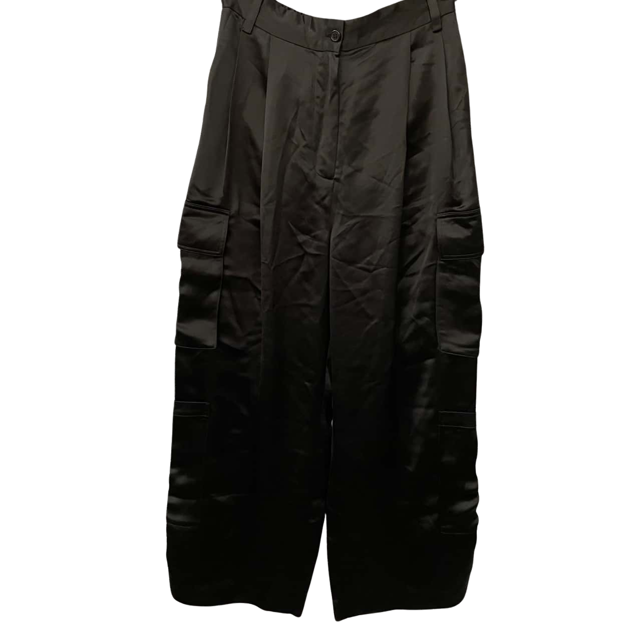 Barry Made Womens Size S Cargo Pants / Wide Leg Pants Black