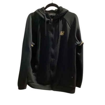 Siksilk Womens  Size XL Hooded Jacket Black  