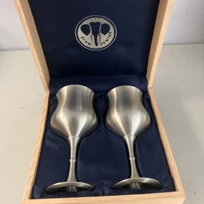 Siam pewter set of 2 goblets