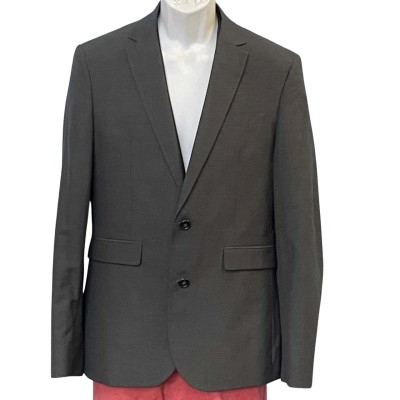 ASOS Mens Suit Jacket and Vest Size 38 Grey