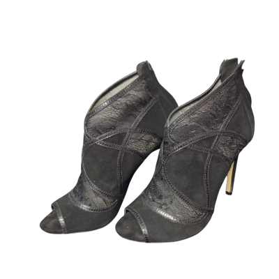 KAREN MILLEN Women’s Black Open Toe Boots Size 40