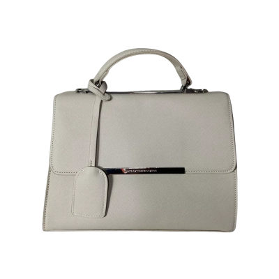 Colette Hayman Womens Cream Handbag with Top Handle