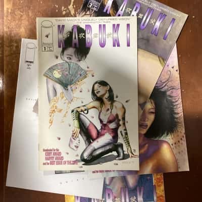 Kabuki comic 5 issue bundle 