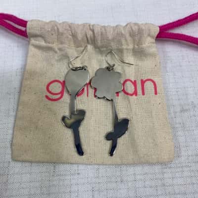 Gorman Womens Earrings White 