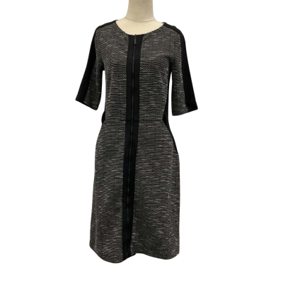Veronika Maine Womens  Size 8 Dress  Black  / White 