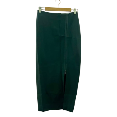 Veronika Maine Womens Size 8 Zipper Pencil Skirt Black  