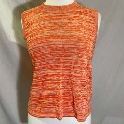 Gorman Vest  Size 10 Orange 