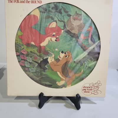 Disney Picture Disc - THE FOX AND THE HOUND - In Original Slip - EXCELLENT CONDITION