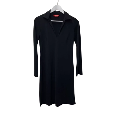 Esprit Womens  Size S Long Sleeve Dress Black  