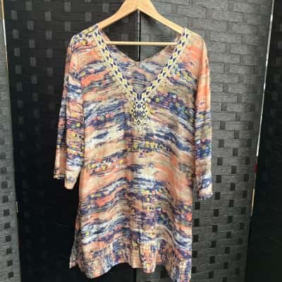Blue Illusion Womens  Size 0 Blue / Pink  