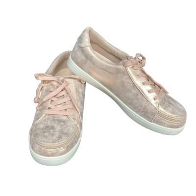  NEW - Billy  Size 11W Sneakers Pink  / Rose Gold 