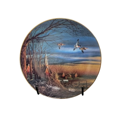 Terry Redlin Limited Edition “Harvest Blessings” Plate