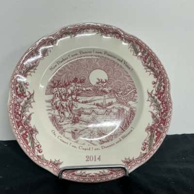Johnson Brothers ‘Twas the Night ceramic plate 