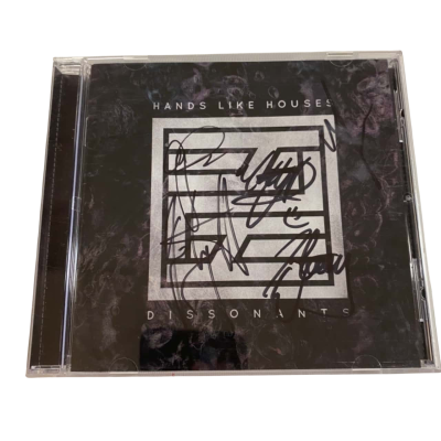 Signed Hands Like Houses CD Dissonants Signed Leaflet