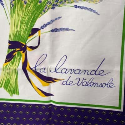 Tea Towel - La Larvande Flowers