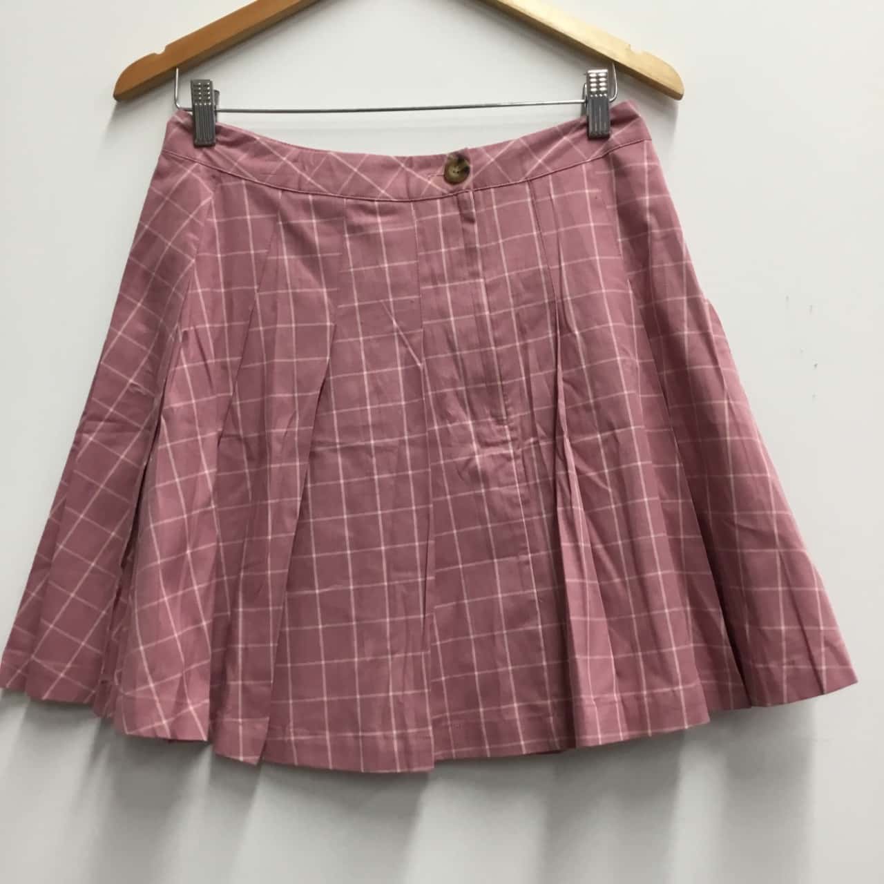 Laneway Print Pleated Skirt