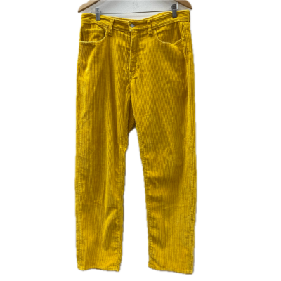 Levi's Mens Size 32 Straight Leg Pants Yellow 
