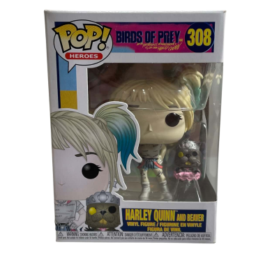 Funko “Birds of Prey” figurine. Harlequin and Beaver. #308