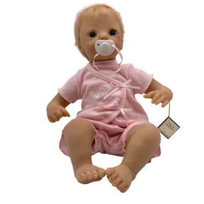 45 cm Ashto Drake Galleries Soft Skin Doll . "Nina the Living Baby"    Collectables