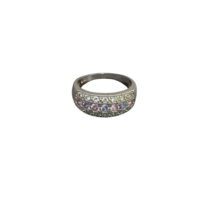 925 Silver Ring with Stones