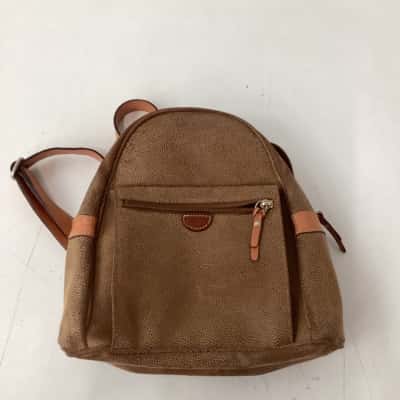  Bric’s leather  Backpack Brown small 