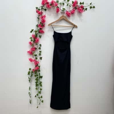 Glassons Womens Party Dress Size S Black  