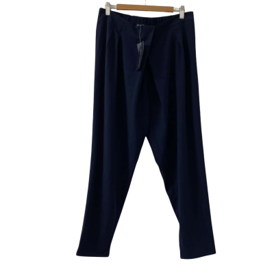 French Connection Women's Size 14 Pleated Pants Navy Blue (**Brand New** RRP $99.95)