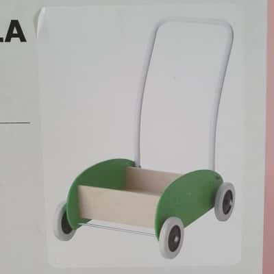 IKEA Wooden Toddler Walker/Trolly - New In Box