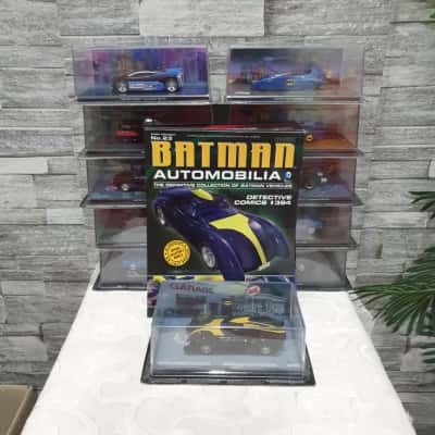 batman Automobilia cars and books collection