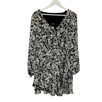 Portmans Womens  Size 16 Mini Dress Black  / White 