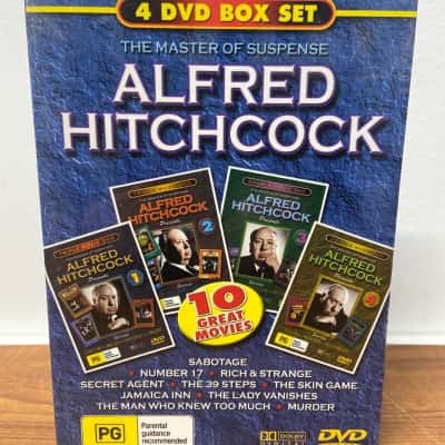 Alfred Hitchcock 4 DVD box set in original shrink wrap 