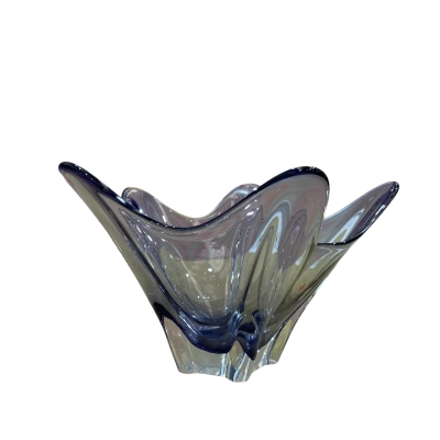 Amethyst Star Formed Handmade Art Glass