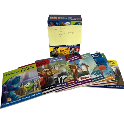 Disney Little Library 13 Books & CD
