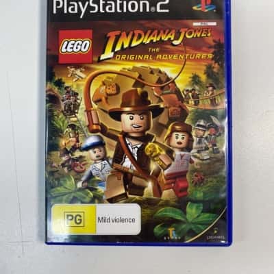 PS2 Lego Indiana Jones original adventures game