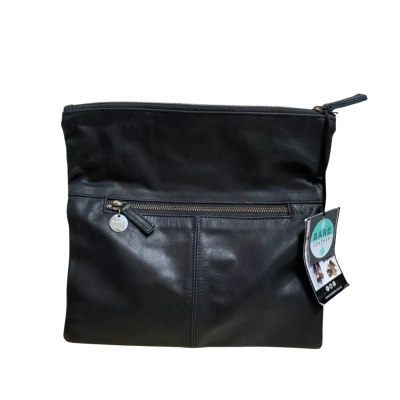  Bare Leather Clutch