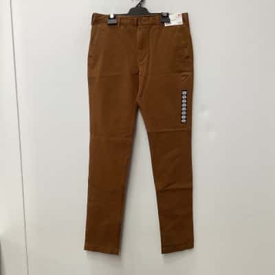 NEW - Uniqlo Skinny Fit Chino Pants Mustard Size 32x34