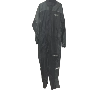  Mens RST Lightweight Waterproof 1 Piece suit Size XL Black  / Green 