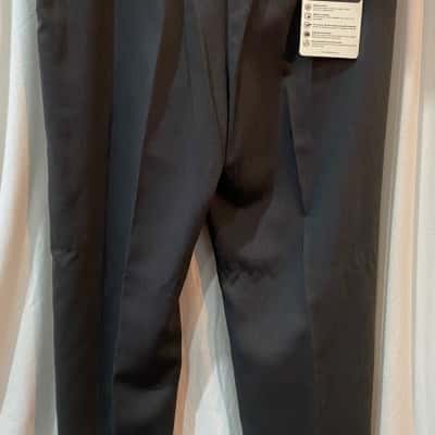Van Heusen Mens Size 36W/92R Suit Pants Charcoal Grey NWT