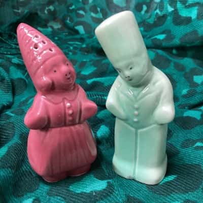 Rosedale Ware Salt & Pepper Shakers