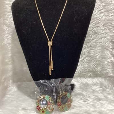  Womens Earrings / Necklace Multicoloured 