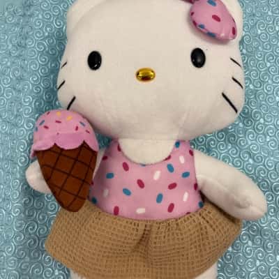 Limited Edition Sweet Scents Sanrio Hello Kitty Scented Plush - Ice Cream Scent