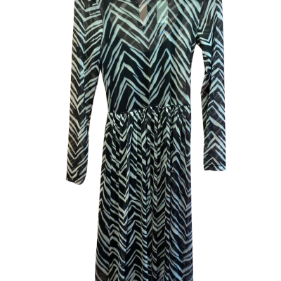 River Island Womens Black & White Striped Dress Size 12