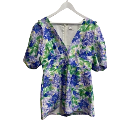 Sheike Womens  Size 16 Midi Dress Floral / White / Puffy