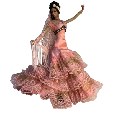 Vintage Spanish Flamenco Dancer Doll