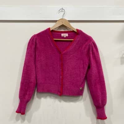 Review Womens  Size 14 Cardigan Pink  
