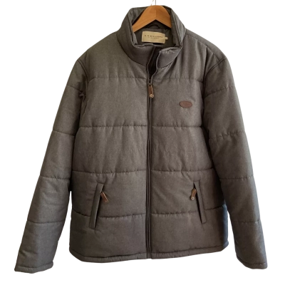 R.M. Williams Mens -Patterson Creek jacket- Size XXXXL Front Zipper Grey 
