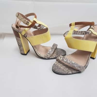 Now reduced  BOSS  High Heels Size 36 Animal print / Yellow 