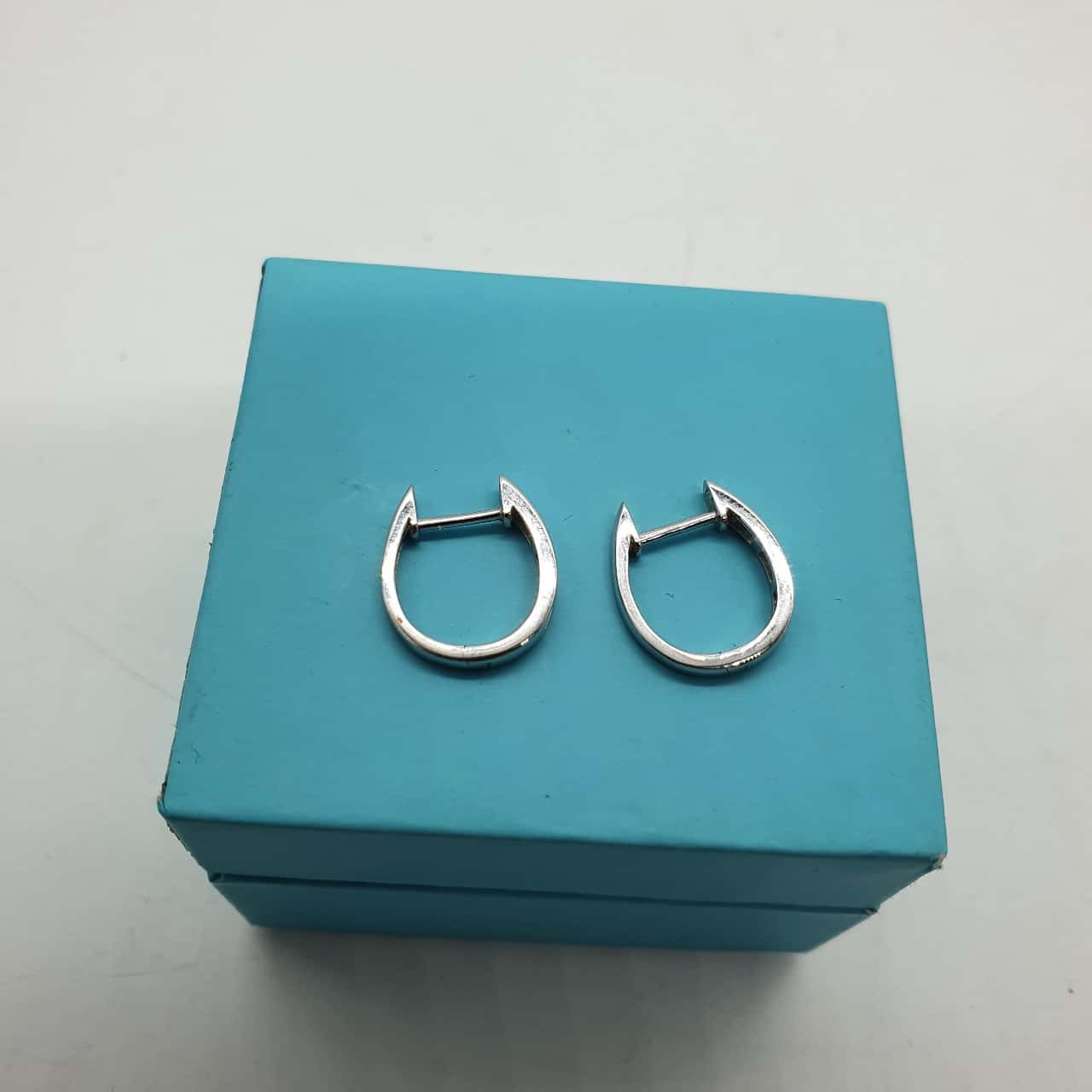 9ct White Gold Earrings (s)