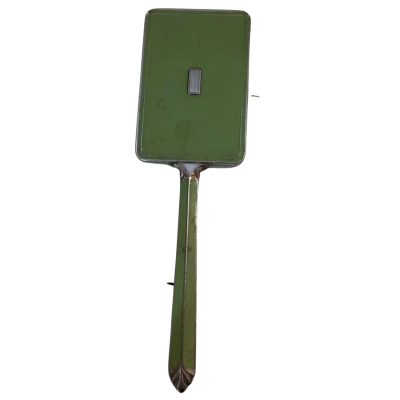 Vintage Art Deco Handheld Mirror 